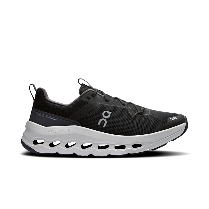 ON NIÑO ZAPATILLA CLOUDLEAP BLACK/WHITE