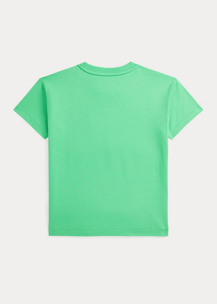 RALPH LAUREN NIÑO TSHIRT PLATO GREEN