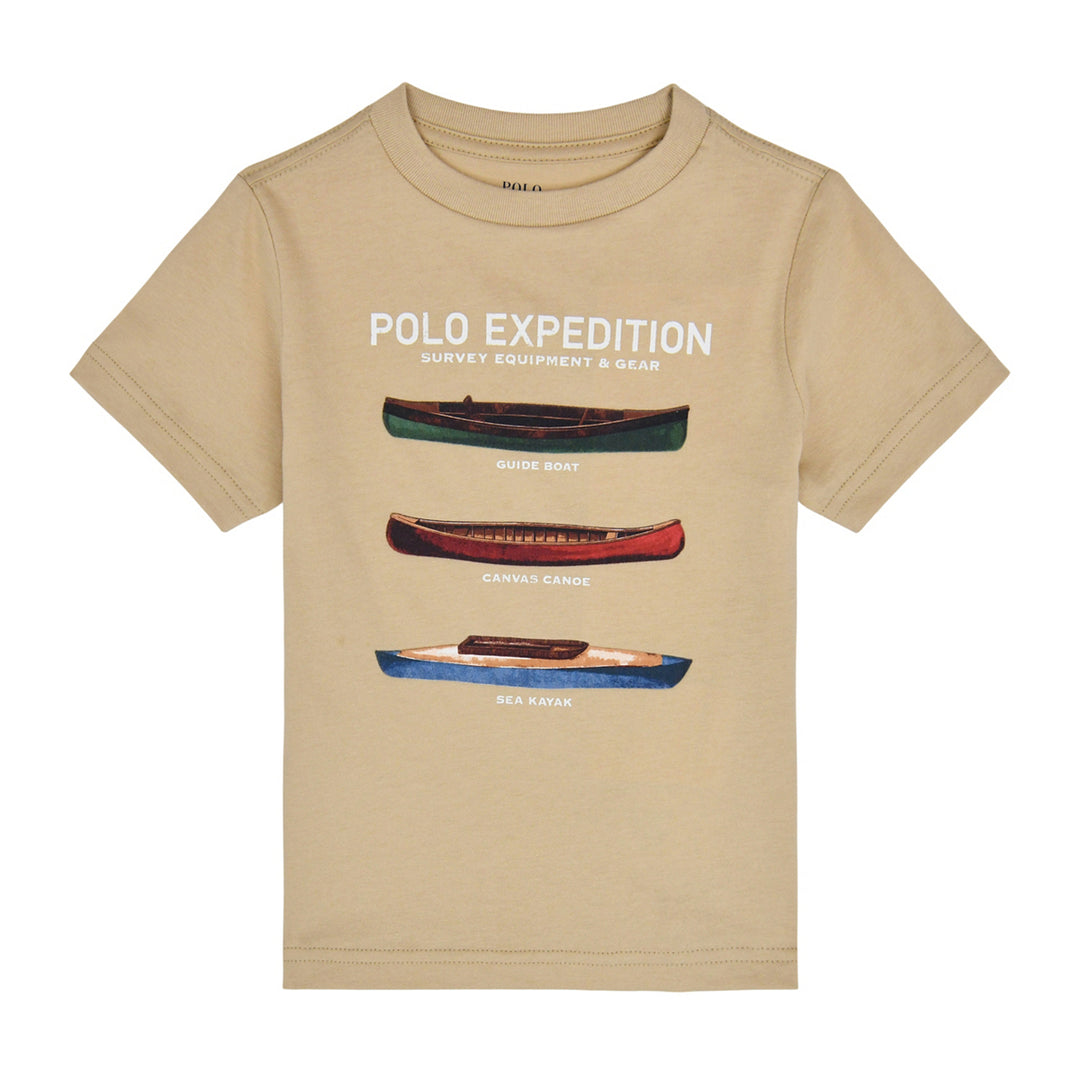 Camiseta de Punto para Niño - Tallow Cream
