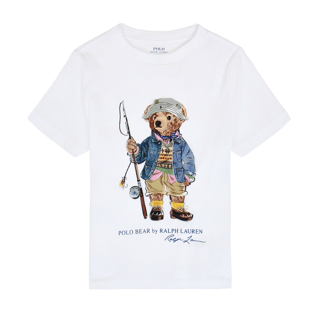 Camiseta de Punto para Niño - White