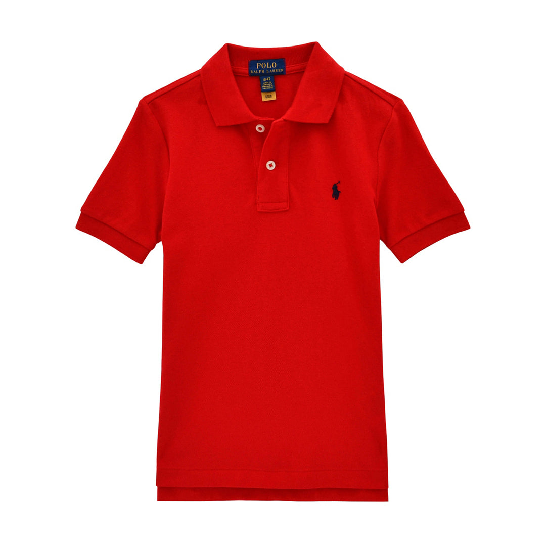 Polo en Mesh para Niño - RL 2000 Red