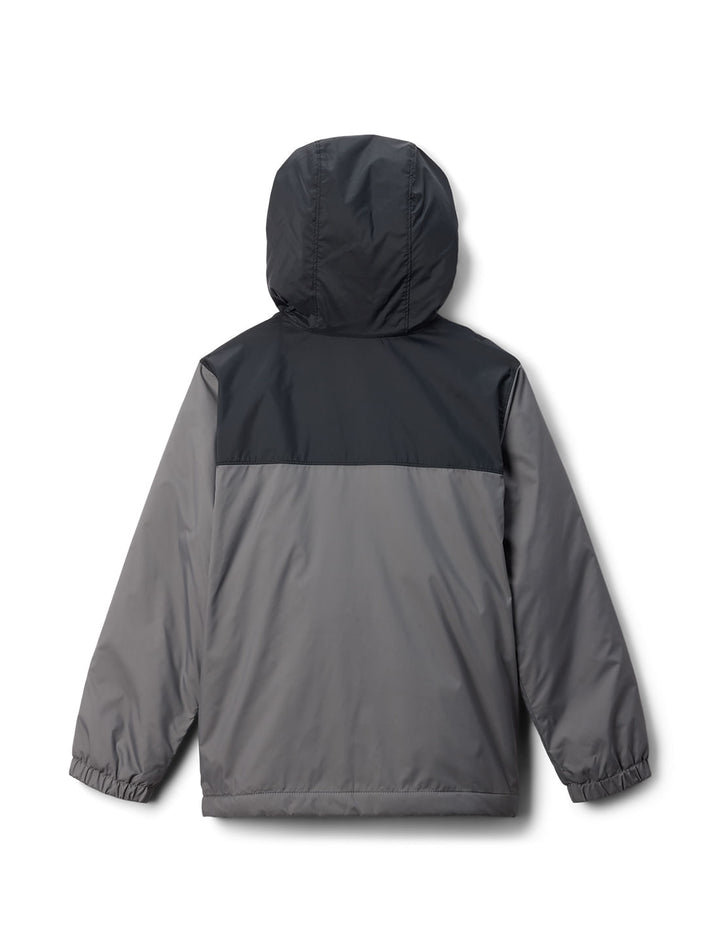 COLUMBIA NIÑO ABRIGO GLENNAKER II SHERPA LINED CITY GREY/BLACK