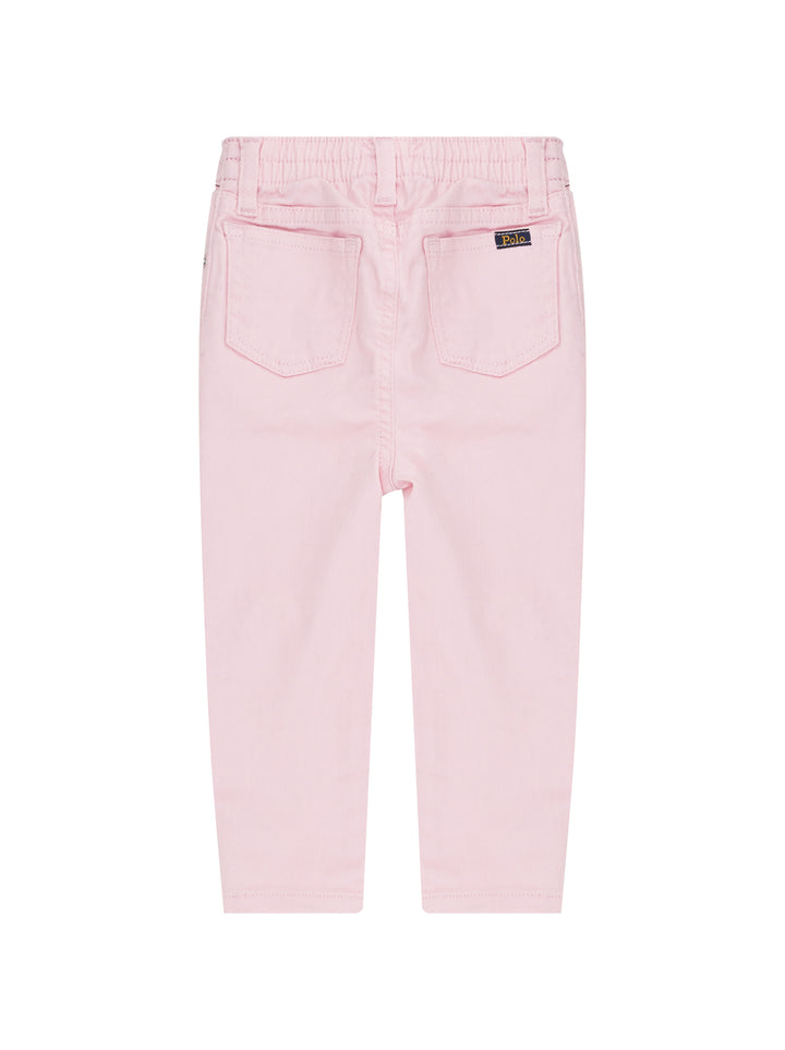 RALPH LAUREN BEBE NIÑA JEAN DENIM FRAZEE WASH