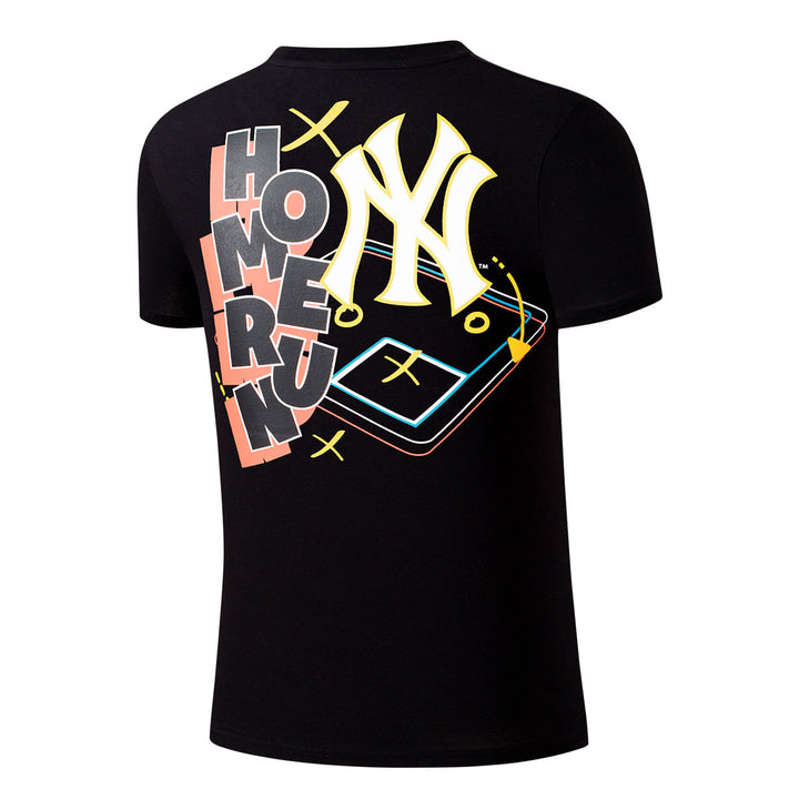 FANATICS NIÑO TSHIRT MLB DROP SHOULDER FIT YANKEES M/C NAVY