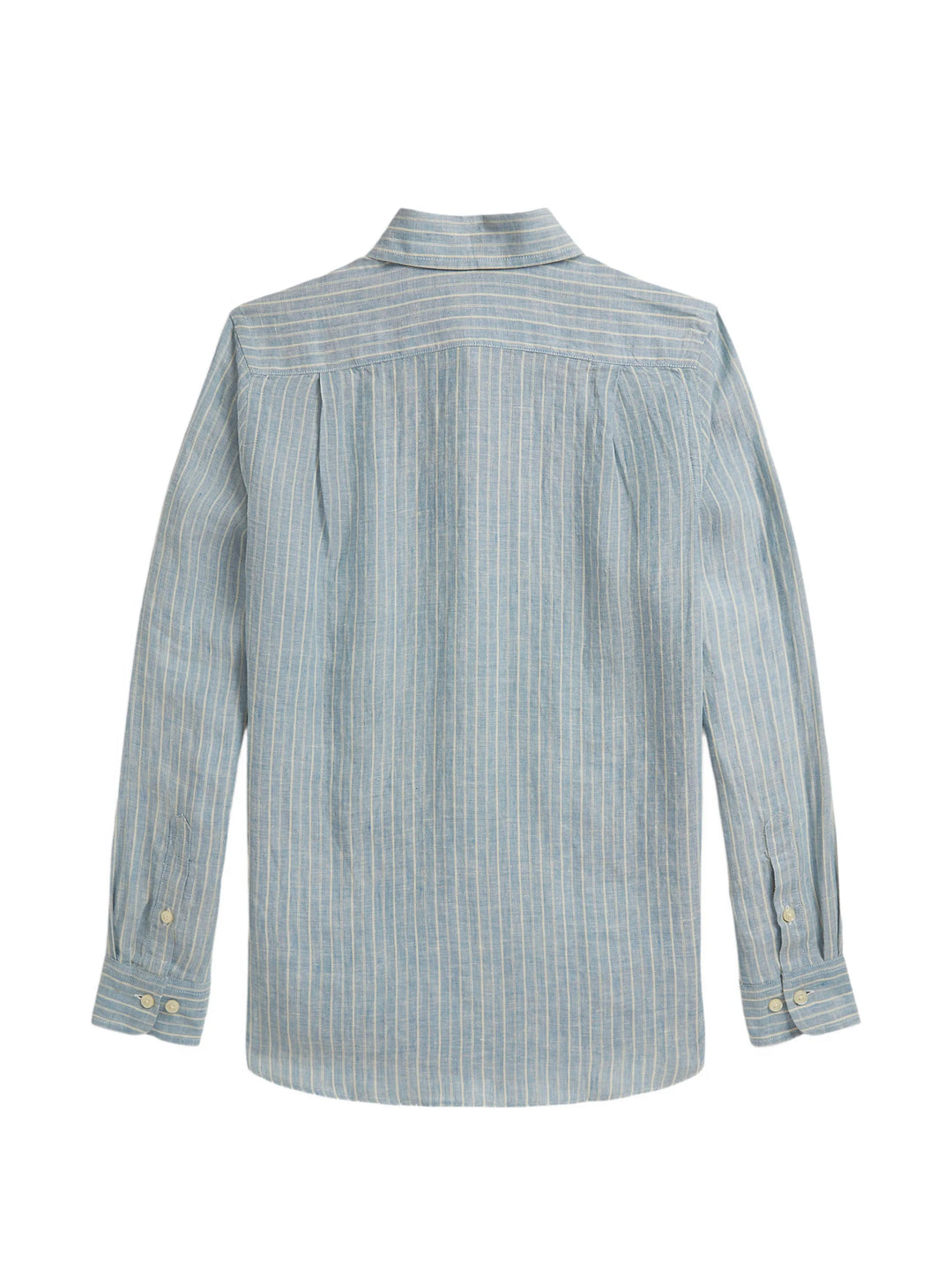 RALPH LAUREN NIÑO CAMISA 17/1 YD LINEN #B222A BLUE CREAM