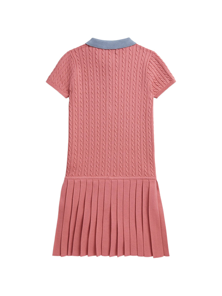 RALPH LAUREN NIÑA VESTIDO 32/2 COTTON DESERT ROSE