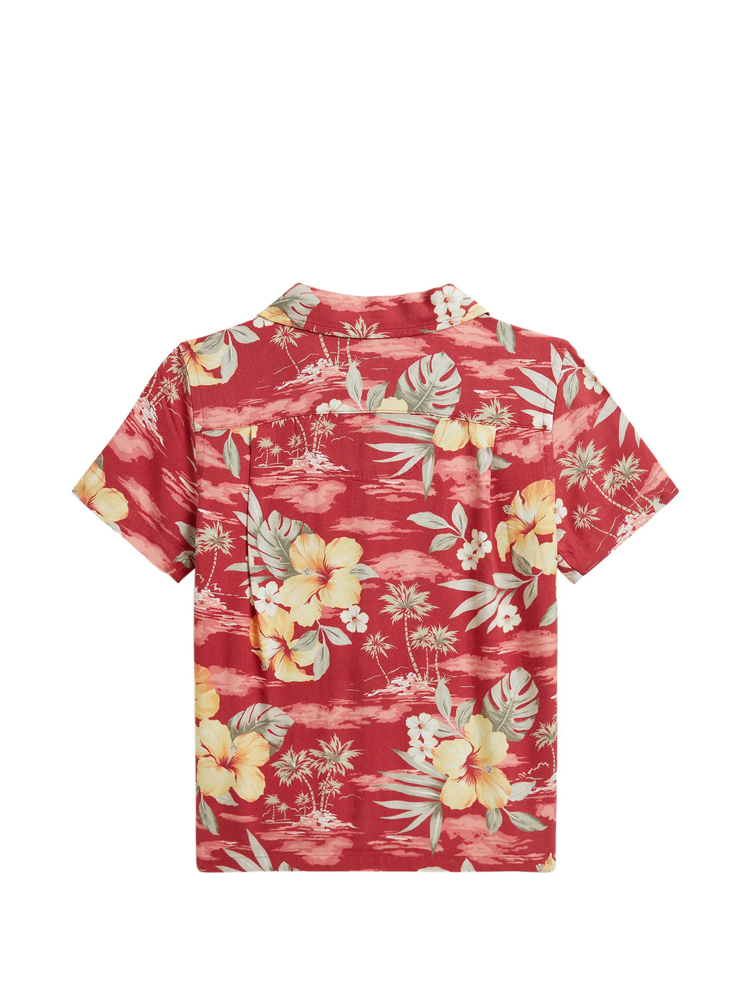 RALPH LAUREN NIÑO CAMISA RAYON #B7217 HIBISCUS PARADISE