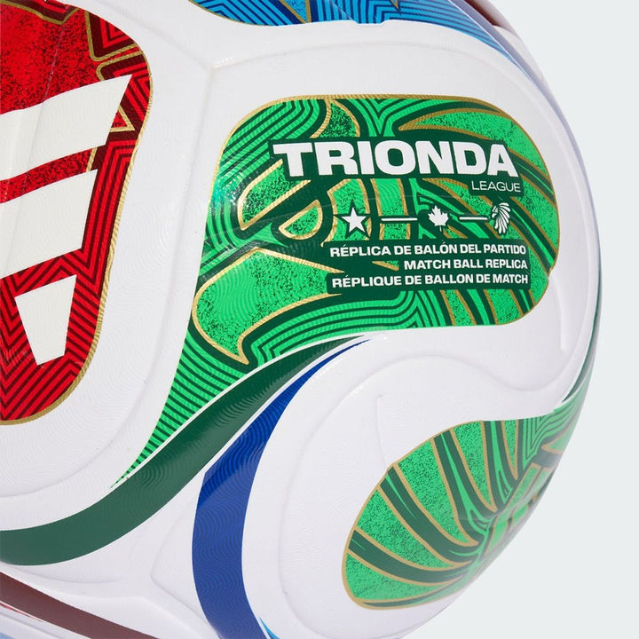 ADIDAS BALON DE LA COPA MUNDIAL DE FUTBOL TRIONDA LEAGUE WHITE/ROYBLU/SOLBLU/POWRED