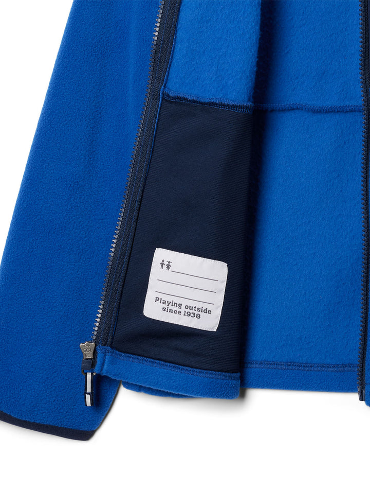 COLUMBIA NIÑO ABRIGO FAST TREK IV FLEECE FULL ZIP MOUNTAIN BLUE/COLLEGIATE NAVY