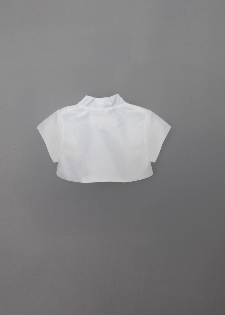 ISOBELLA & CHLOE NIÑA BLAZER DE SATIN PARA COMUNION