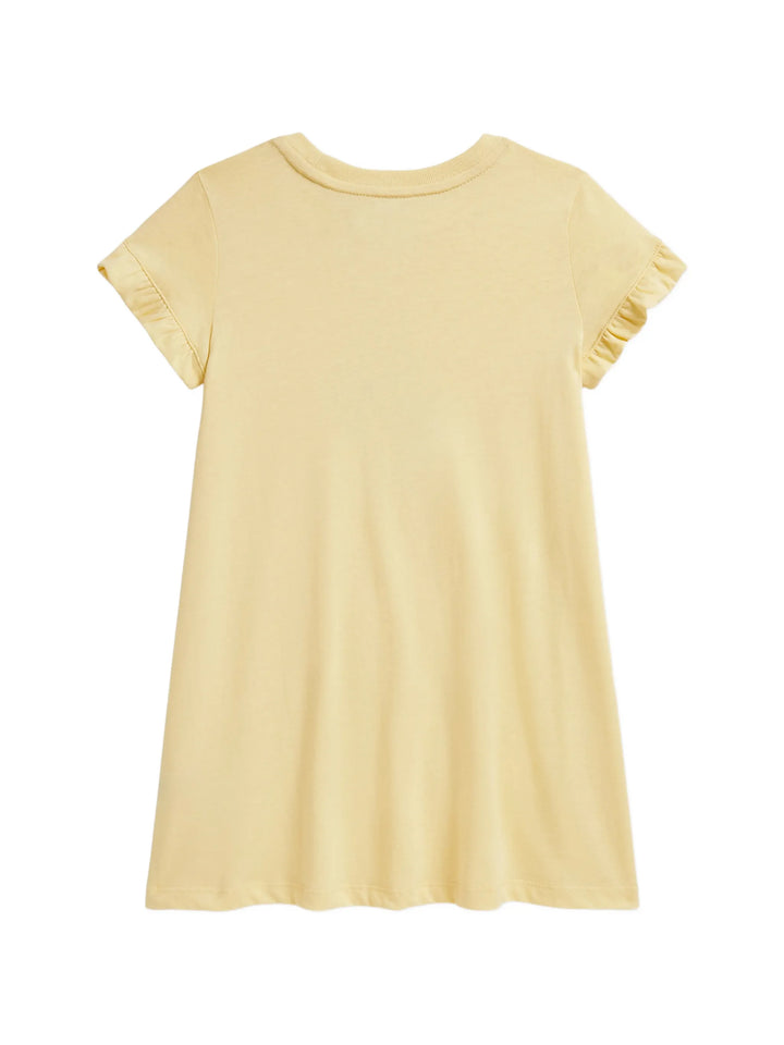 RALPH LAUREN NIÑA VESTIDO 26/1 JERSEY T-BIRD YELLOW