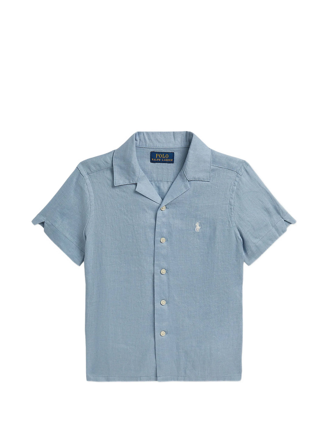 RALPH LAUREN NIÑO CAMISA LINEN VESSEL BLUE