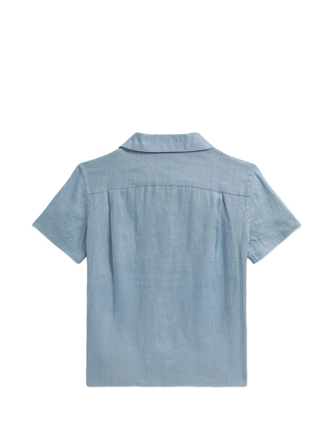 RALPH LAUREN NIÑO CAMISA LINEN VESSEL BLUE