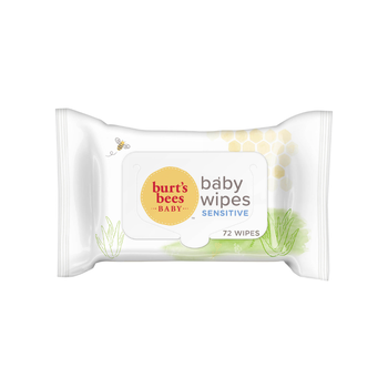 BURTS BEES WIPES FRAGRANCE FREE BABY BEE 72UND