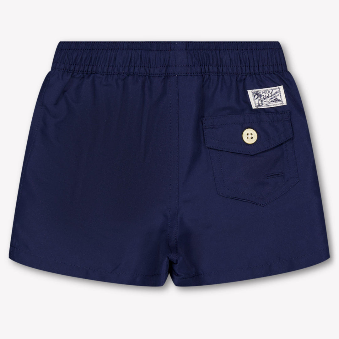 RALPH LAUREN BEBE NIÑO VESTIDO DE BANO TRAVELER TRUNK NEWPORT NAVY