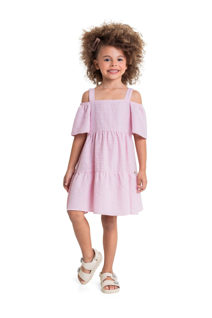QUIMBY NIÑA VESTIDO LIGHT PINK