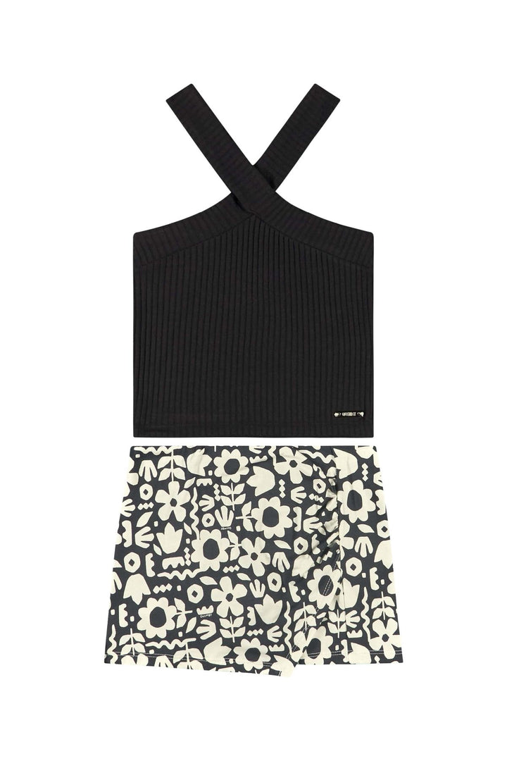 QUIMBY NIÑA CONJ DE FALDA BLACK