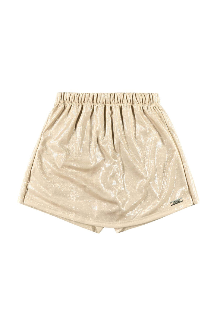 GLOSS NIÑA SHORT BEIGE