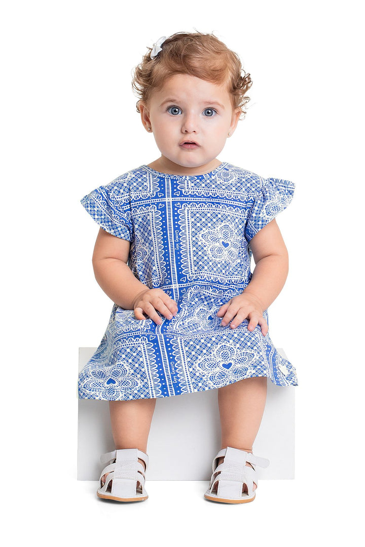 QUIMBY NIÑA VESTIDO BLUE