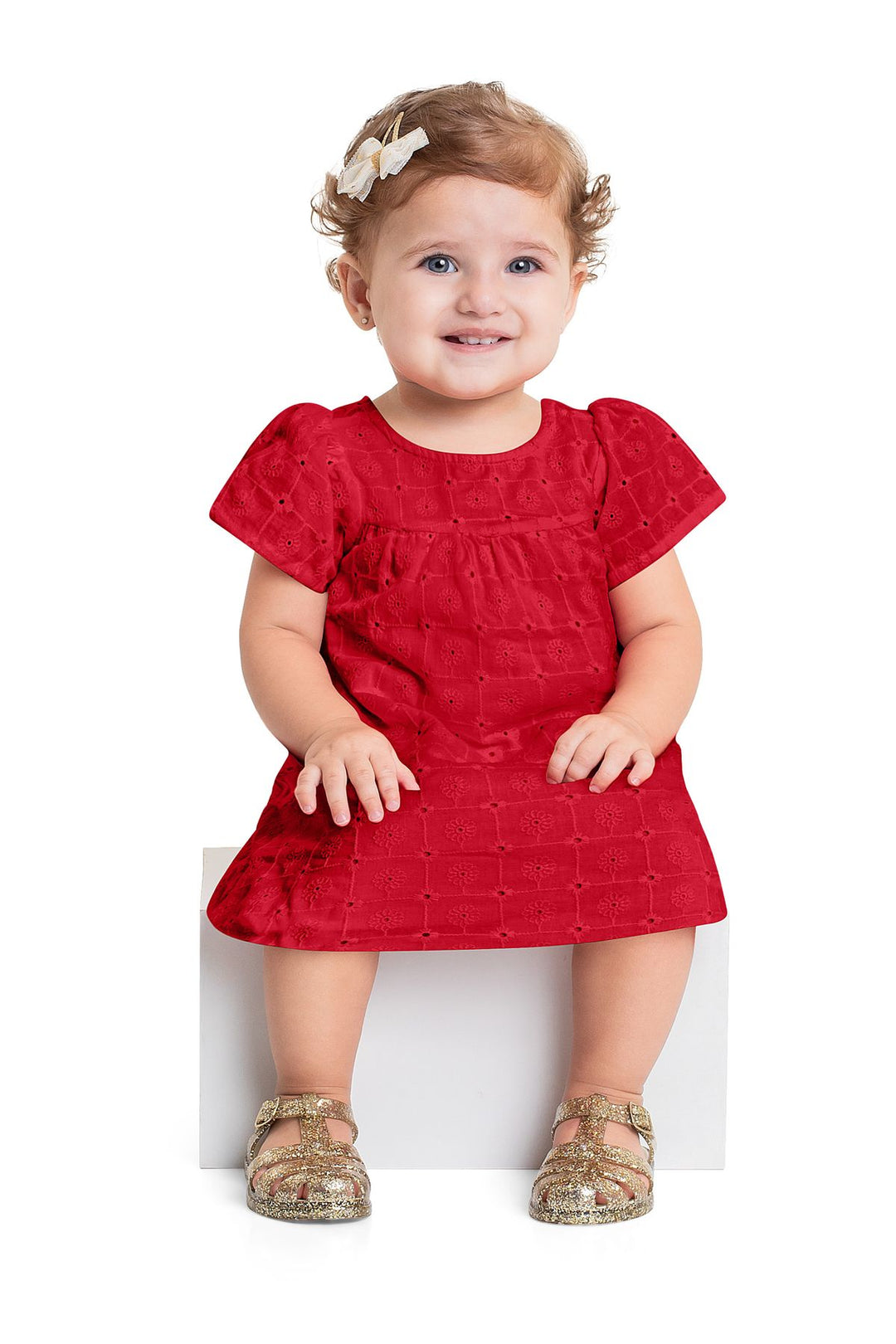 QUIMBY NIÑA VESTIDO RED