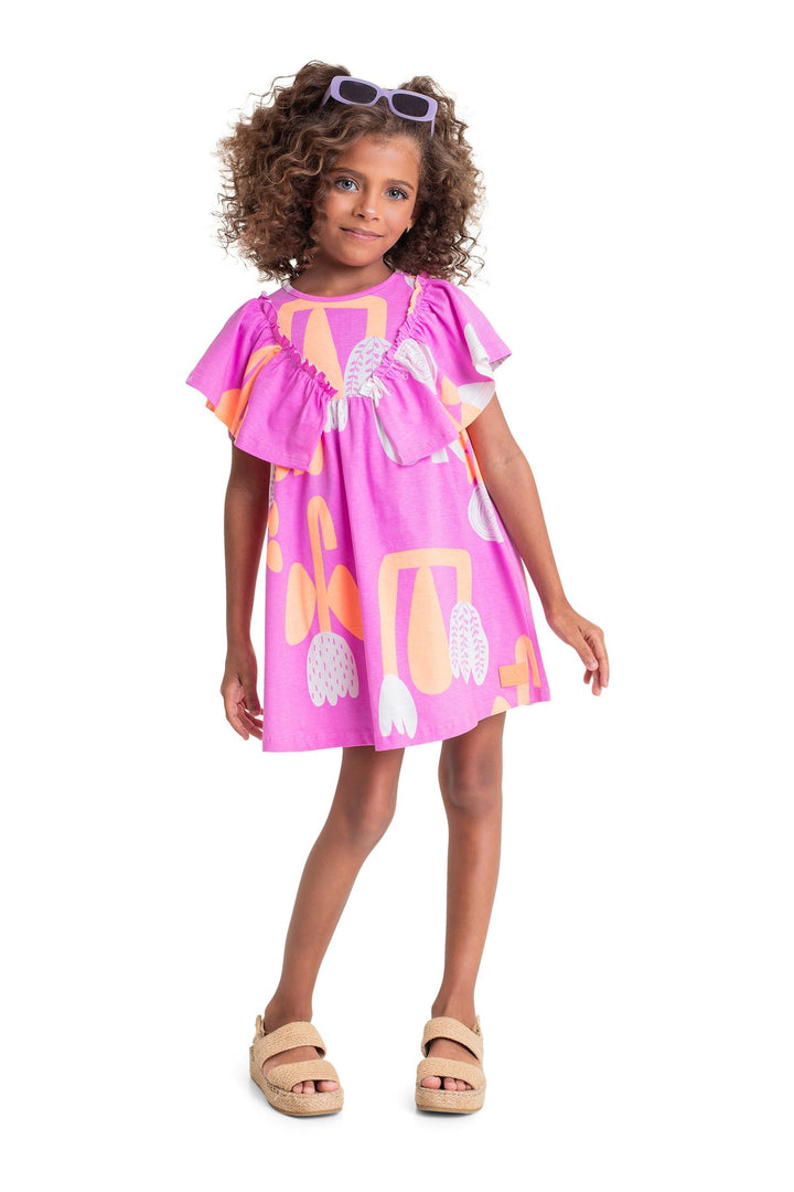 QUIMBY NIÑA VESTIDO PURPLE