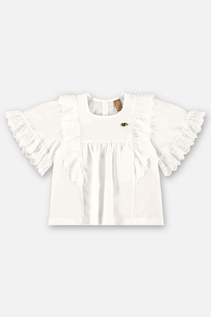 UP BABY NIÑA BLUSA OFF WHITE