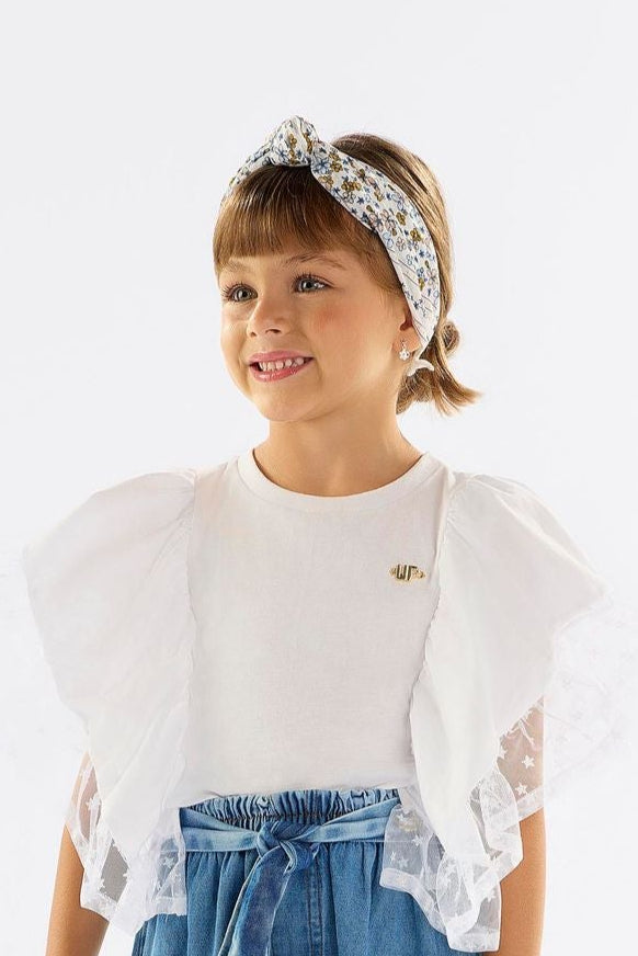 UP BABY NIÑA BLUSA WHITE