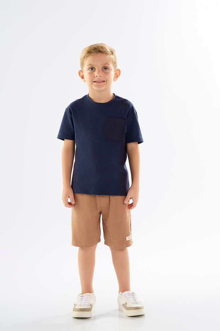 UP BABY NIÑO CONJ DE SHORT BLUE