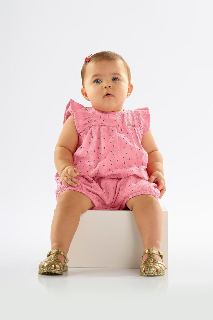 UP BABY BEBE NIÑA VESTIDO PINK