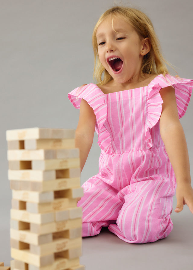 Mayoral Romper Rayas Candy para Niña