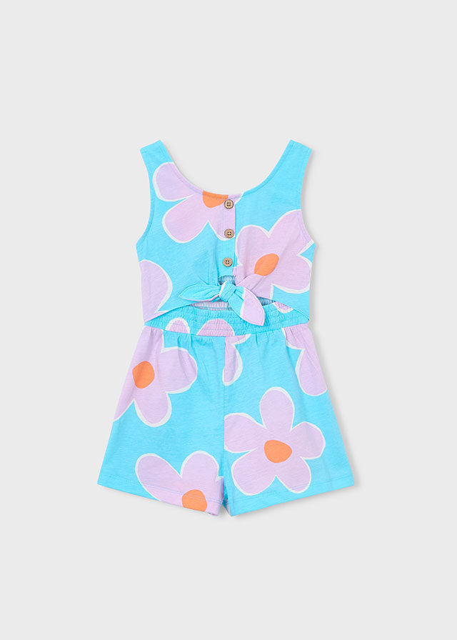 Mayoral Romper Punto Cut Out Lilac para Niña