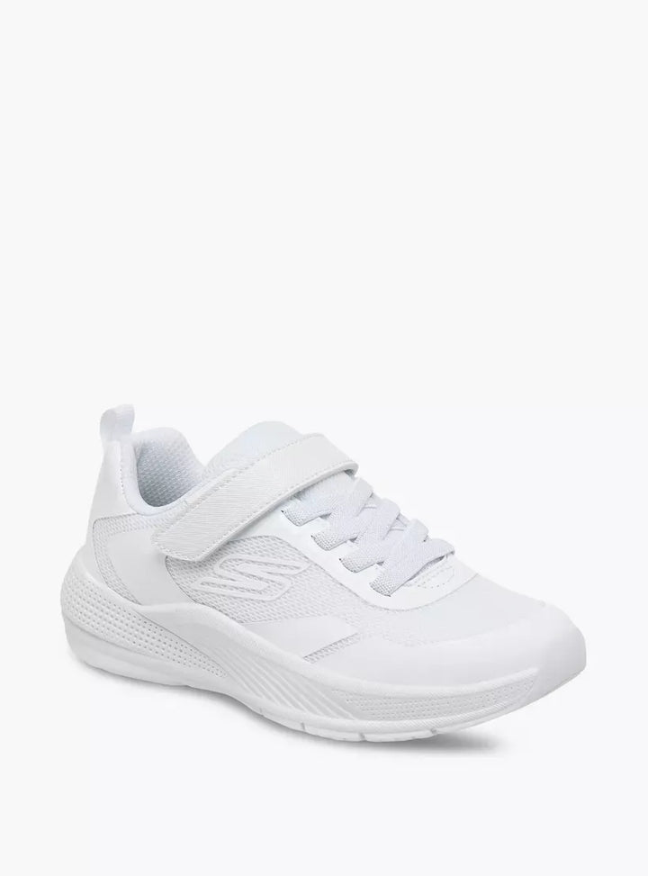 SKECHERS NIÑA ZAPATILLA ESCOLAR MICROSPEC ADVANCE WHITE
