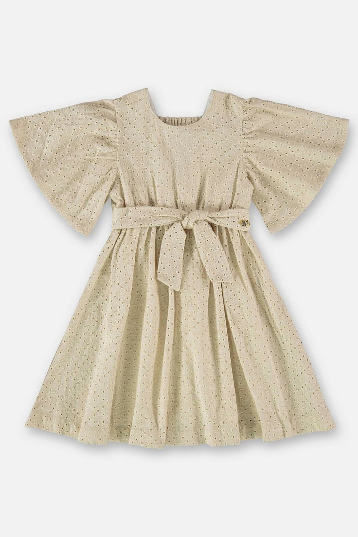 UP BABY NIÑA VESTIDO OFF WHITE