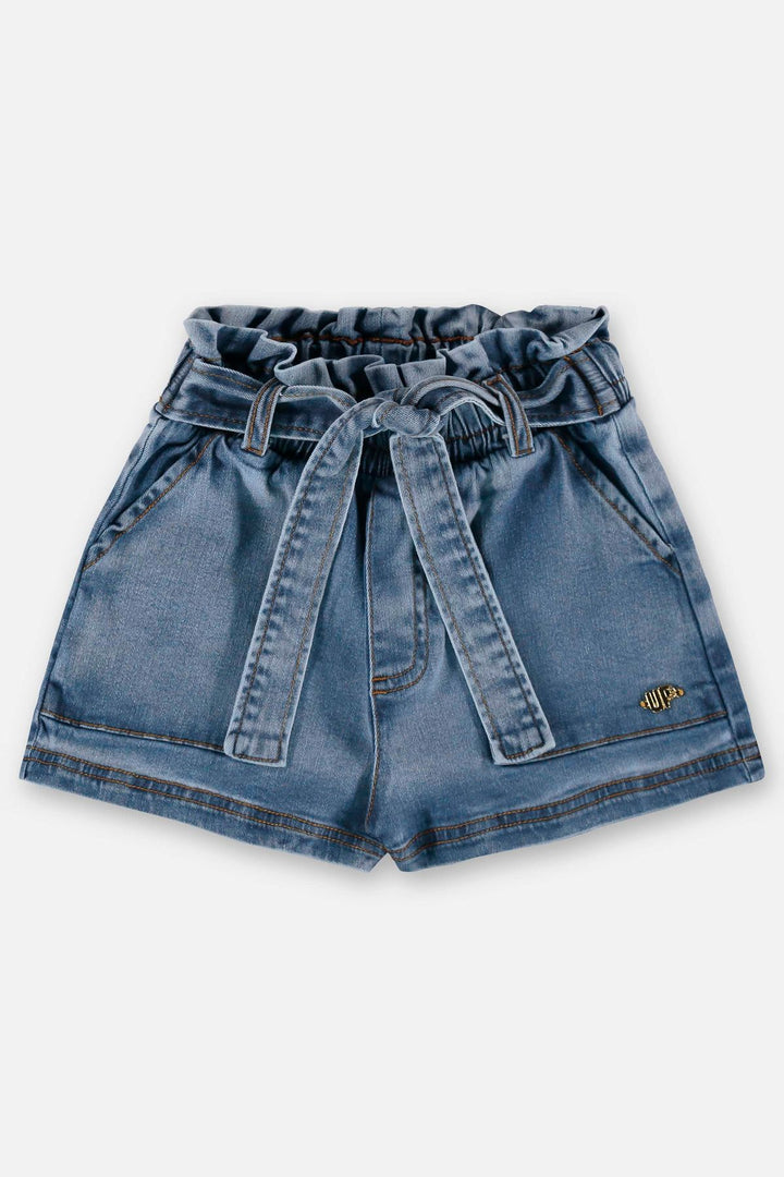 UP BABY NIÑA SHORT DENIM BLUE