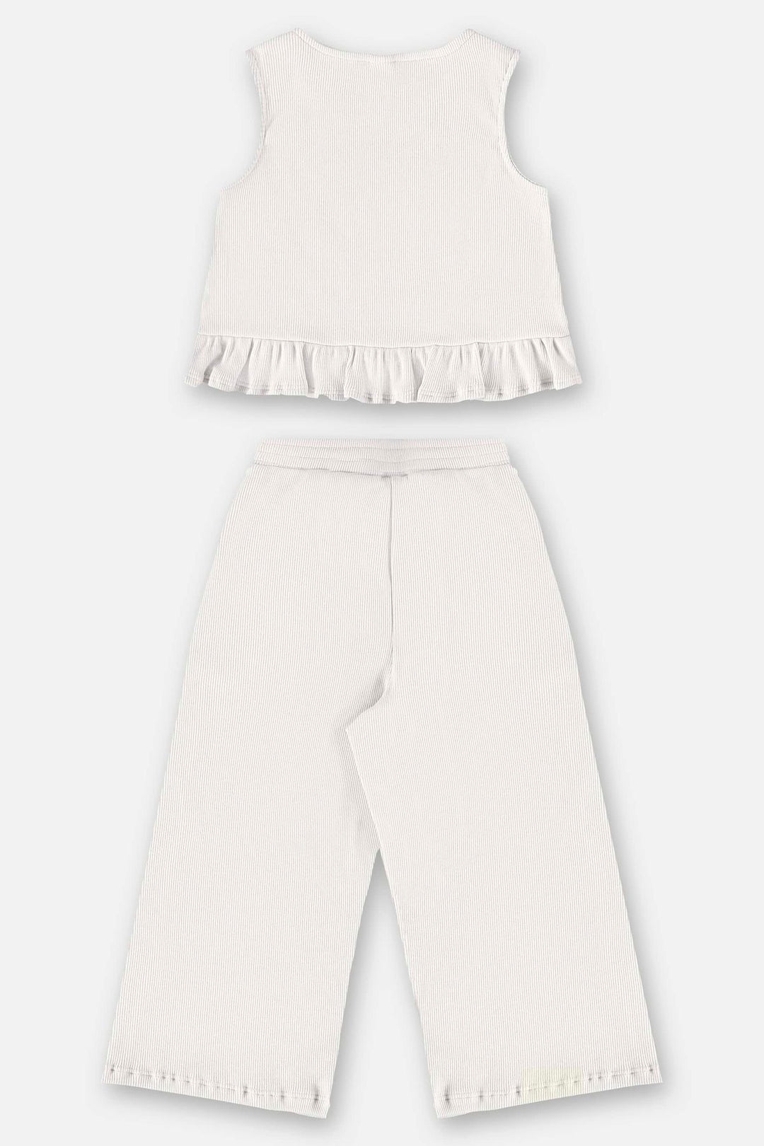 UP BABY NIÑA CONJ DE PANTALON OFF WHITE