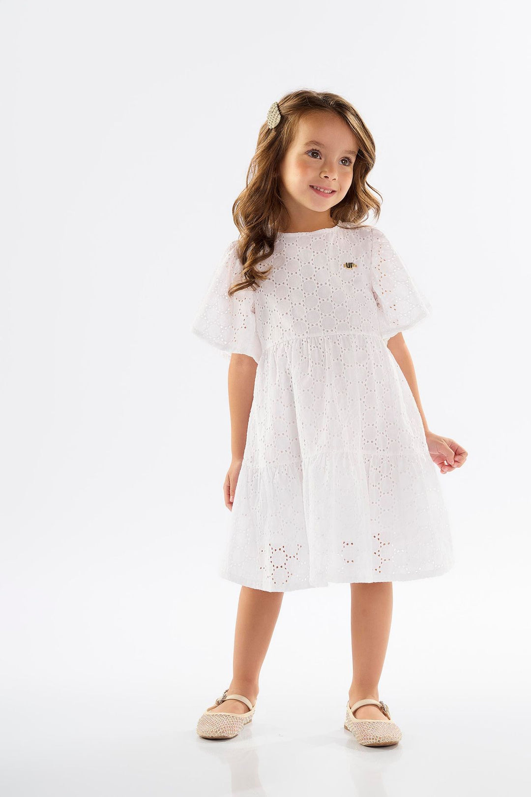 UP BABY NIÑA VESTIDO WHITE