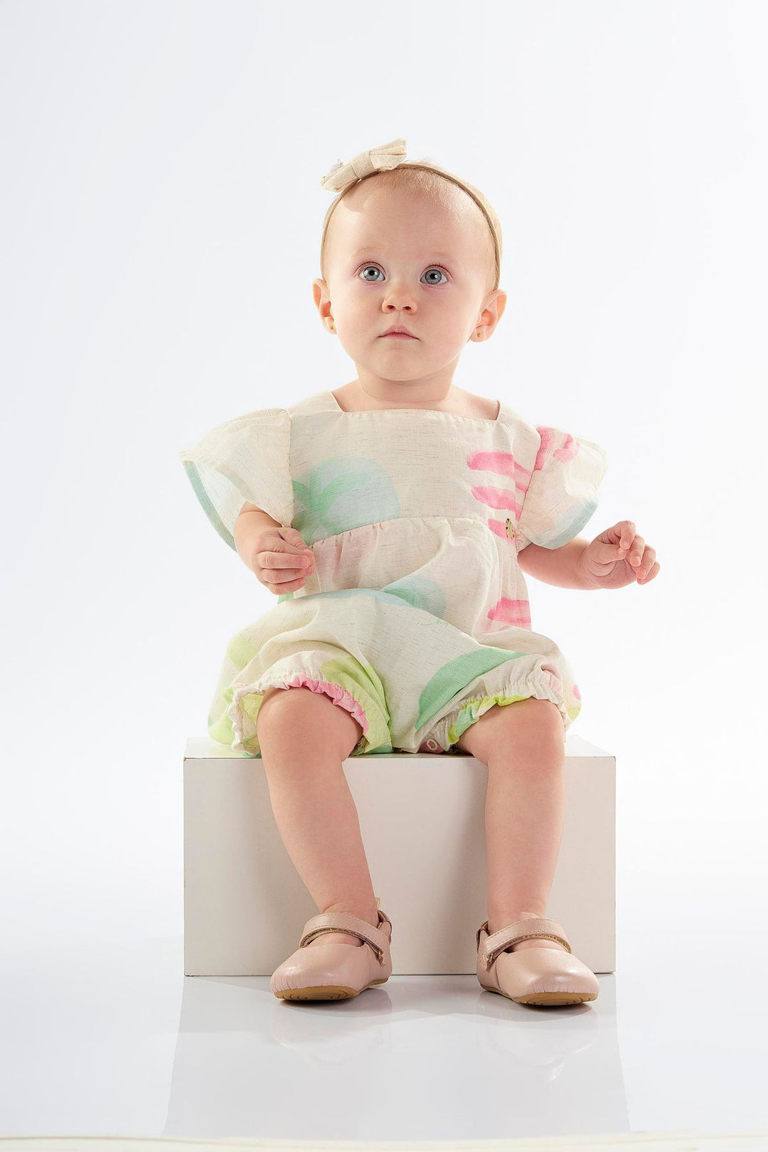 UP BABY BEBE NIÑA OVEROL PINK