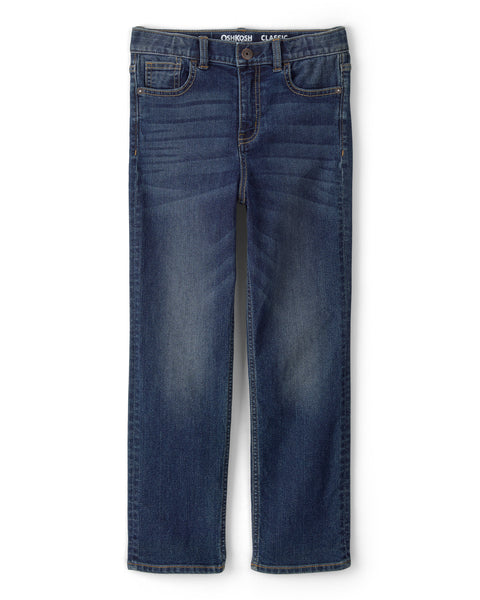 OSHKOSH NIÑO JEAN CORE DENIM DARK WASH RLXED CLASSIC