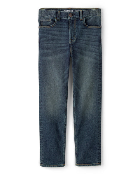 OSHKOSH NIÑO JEAN CORE DENIM DARK WASH STRAIGHT FIT