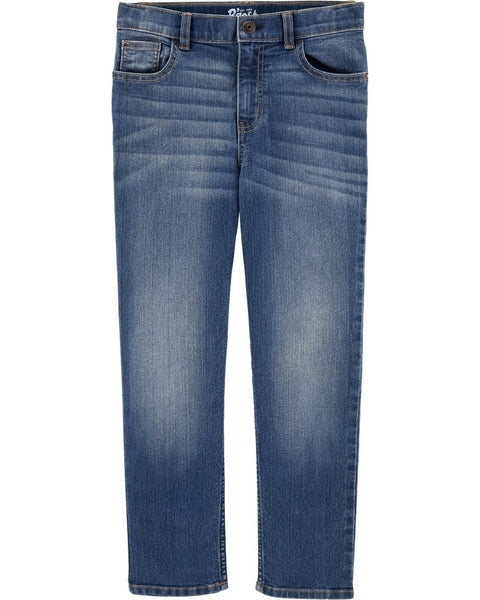 OSHKOSH NIÑO JEAN CORE DENIM MEDIUM WASH STRAIGHT FIT