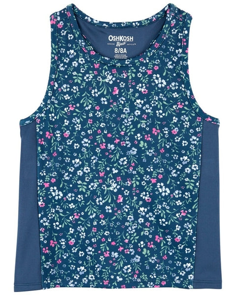 OSHKOSH NIÑA BLUSA FLORAL ACTV CROPPED