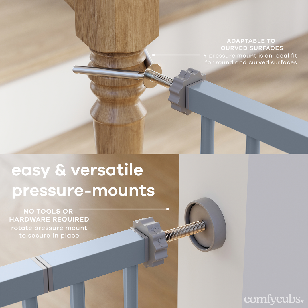 COMFY CUBS PUERTA DE SEGURIDAD PARA BEBE PACIFIC BLUE