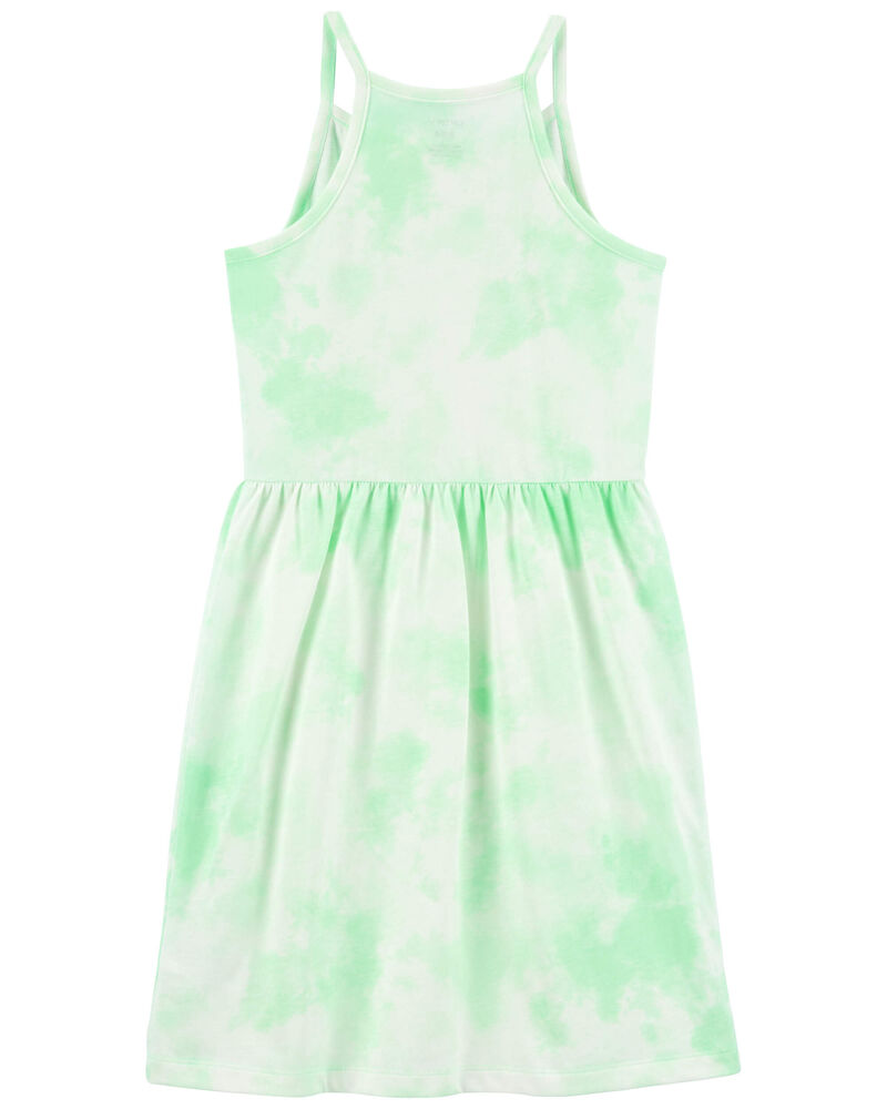 CARTERS NIÑA VESTIDO GREEN TIEDYE EKD