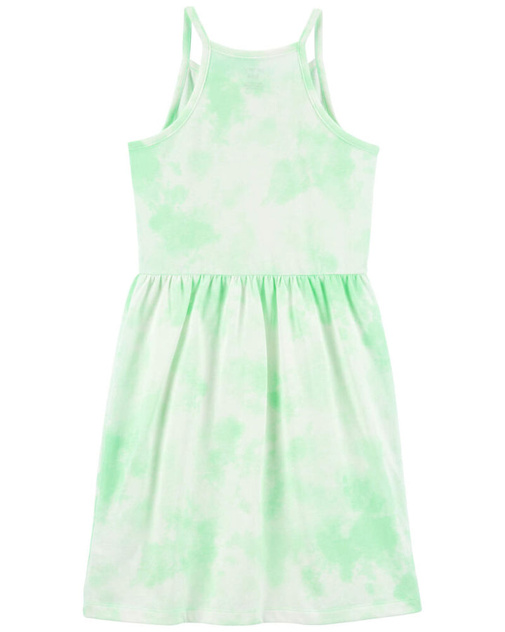 CARTERS NIÑA VESTIDO GREEN TIEDYE EKD