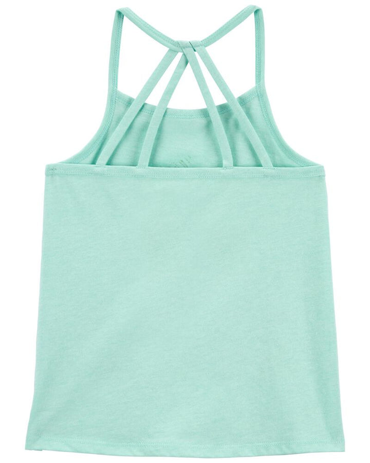OSHKOSH NIÑA TSHIRT TURQUOISE SHELL TANK