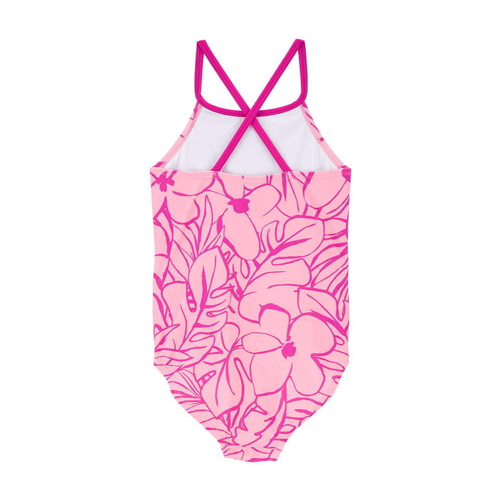 CARTERS NIÑA VESTIDO DE BAÑO CONJ. DE SHORT PINK FLR