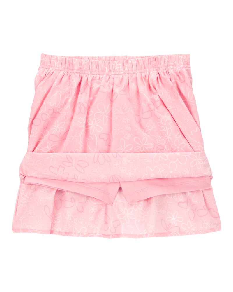 CARTERS NIÑA CONJ. DE FALDA PINK GREEN STRIPE 2PK