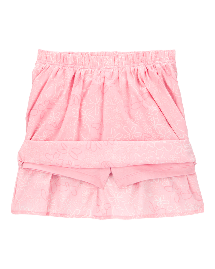 CARTERS NIÑA CONJ. DE FALDA PINK GREEN STRIPE 2PK