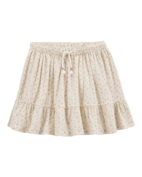 Carters Falda Ivory Cherry para Niña