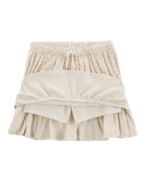 Carters Falda Ivory Cherry para Niña
